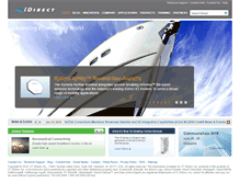 Tablet Screenshot of idirect.net
